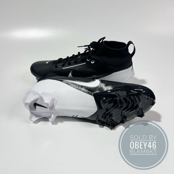Nike Vapor Edge Pro 360 2 Black White Football Cleats DA5456-001 13
